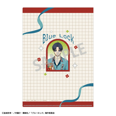 《蓝锁》A4单面透明文件夹 洁 世一/乡村风