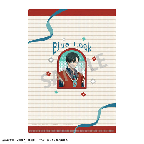 《蓝锁》A4单面透明文件夹 糸师 凛/乡村风