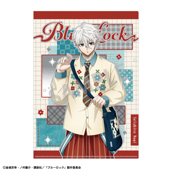 《蓝锁》A4单面透明文件夹 凪 诚士郎/乡村风
