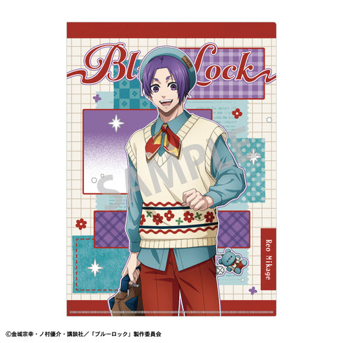 《蓝锁》A4单面透明文件夹 御影 玲王/乡村风