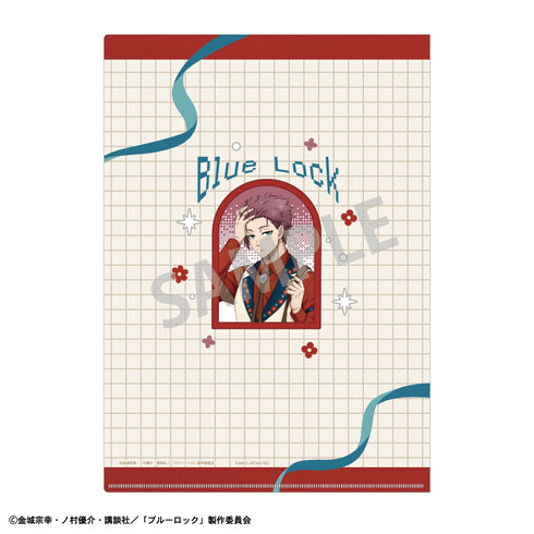 《蓝锁》A4单面透明文件夹 糸师 冴/乡村风