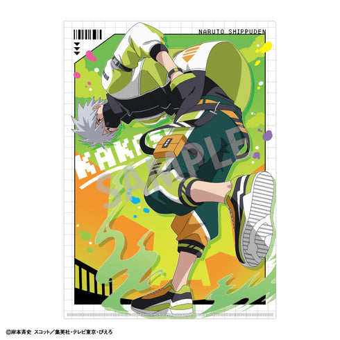 "NARUTO Shippuden" A4 Single Clear File: Kakashi Hatake / Parkour