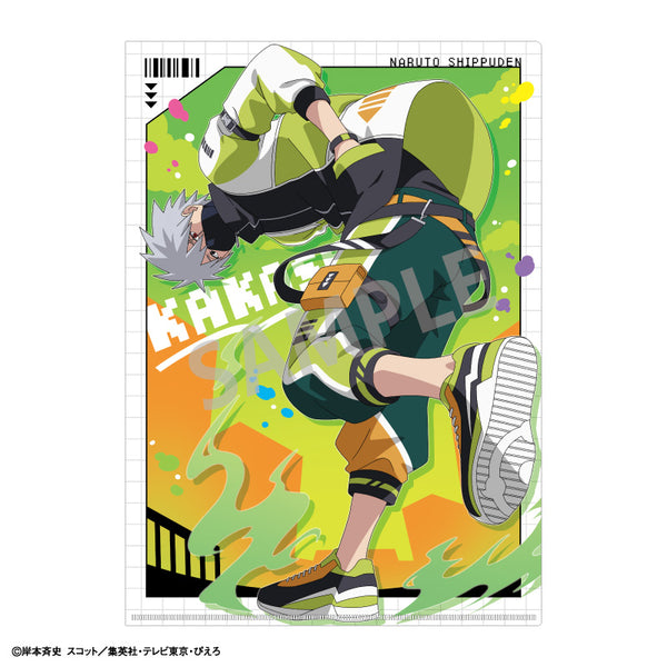 "NARUTO Shippuden" A4 Single Clear File: Kakashi Hatake / Parkour