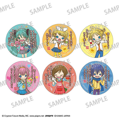 『初音ミク×ラブ友』【BOX】トレーディング缶バッジ