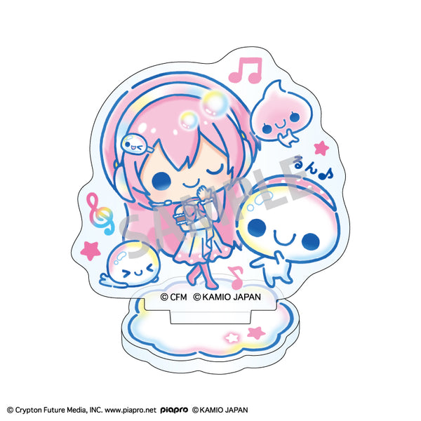 『初音ミク×ぷくぷくあわわちゃん』ミニアクリルスタンド 巡音ルカ