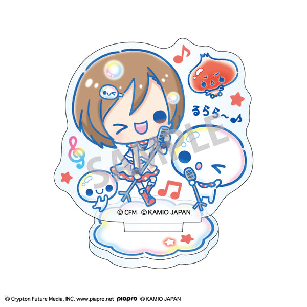 『初音ミク×ぷくぷくあわわちゃん』ミニアクリルスタンド MEIKO