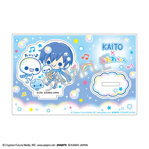 『初音ミク×ぷくぷくあわわちゃん』ミニアクリルスタンド KAITO