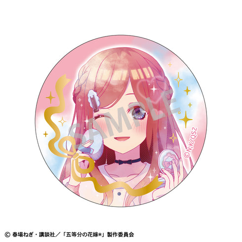 『五等分の花嫁*』【BOX】トレーディング箔押し缶バッジ/メイクアップ カミアニTOUCH