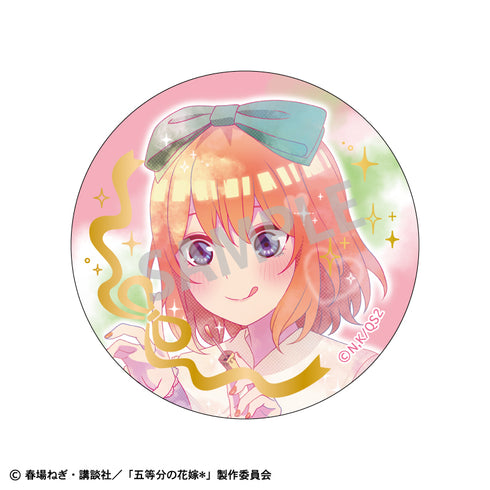 『五等分の花嫁*』【BOX】トレーディング箔押し缶バッジ/メイクアップ カミアニTOUCH