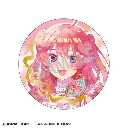 『五等分の花嫁*』【BOX】トレーディング箔押し缶バッジ/メイクアップ カミアニTOUCH