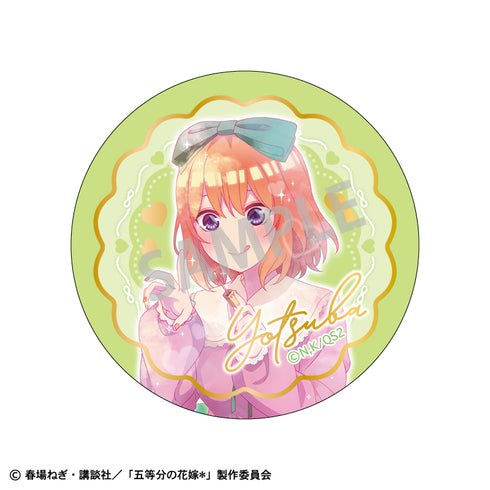 『五等分の花嫁*』【BOX】トレーディング箔押し缶バッジ/メイクアップ カミアニTOUCH