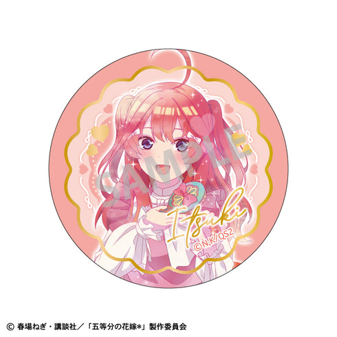 『五等分の花嫁*』【BOX】トレーディング箔押し缶バッジ/メイクアップ カミアニTOUCH