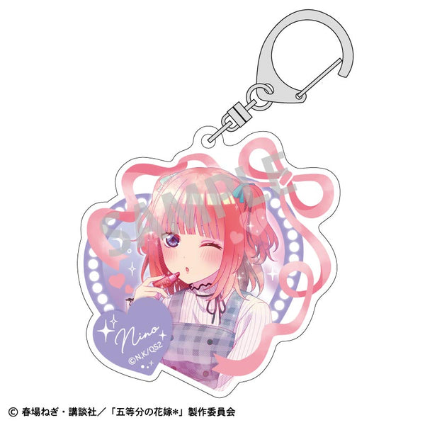 『五等分の花嫁*』アクリルキーホルダー 中野二乃/メイクアップ カミアニTOUCH
