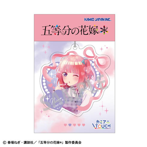 『五等分の花嫁*』アクリルキーホルダー 中野二乃/メイクアップ カミアニTOUCH