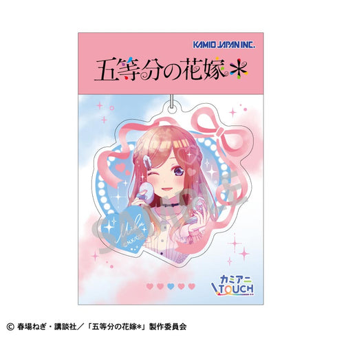 『五等分の花嫁*』アクリルキーホルダー 中野三玖/メイクアップ カミアニTOUCH