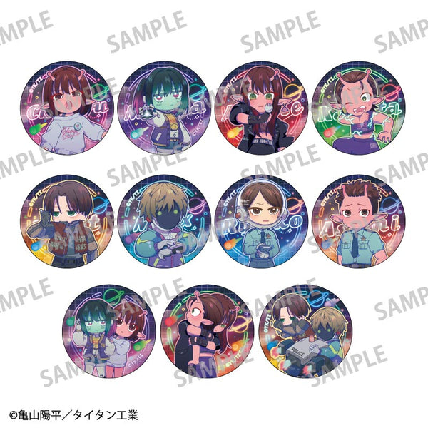 『銀河特急 ミルキー☆サブウェイ』【BOX】トレーディングオーロラ缶バッジ/描き起こし第2弾