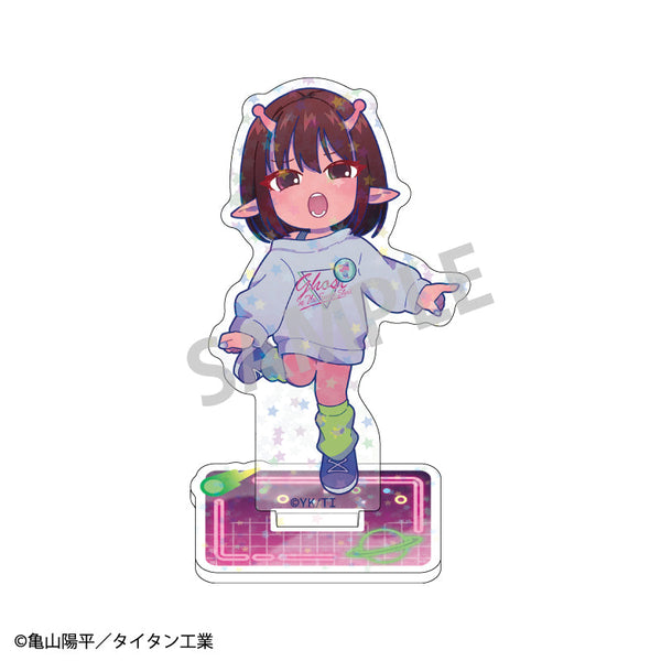 『銀河特急 ミルキー☆サブウェイ』ホログラムミニアクリルスタンド チハル/描き起こし第2弾