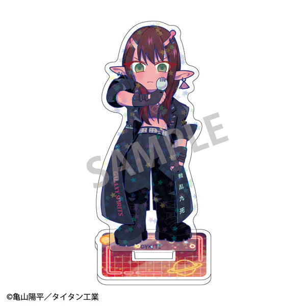 『銀河特急 ミルキー☆サブウェイ』ホログラムミニアクリルスタンド アカネ/描き起こし第2弾