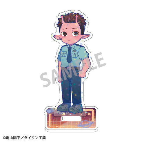 『銀河特急 ミルキー☆サブウェイ』ホログラムミニアクリルスタンド アサミ/描き起こし第2弾