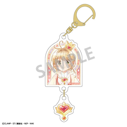 『カードキャプターさくら クリアカード編』ダブルパーツアクリルキーホルダー 木之本 桜B/カミアニTOUCH