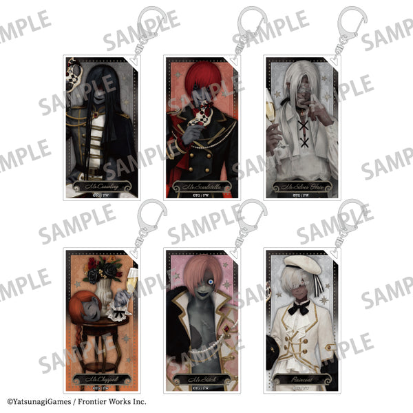 『文字化化』【BOX】トレーディングスリムキーホルダー/貴族パーティー