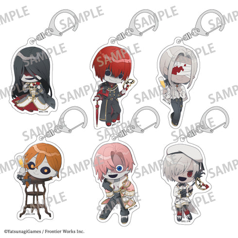 『文字化化』【BOX】トレーディングアクリルキーホルダー/貴族パーティー_描き起こし