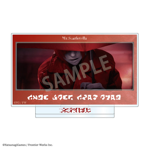 『文字化化』フレームアクリルスタンド 赤い傘の男