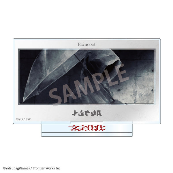 『文字化化』フレームアクリルスタンド レインコート