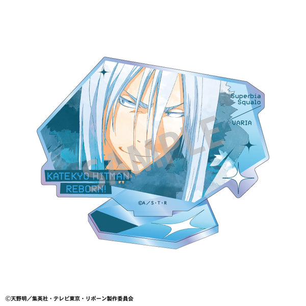 『家庭教師ヒットマンREBORN!』オーロラアクリルスタンド スペルビ・スクアーロ(10年後)/カミアニTOUCH