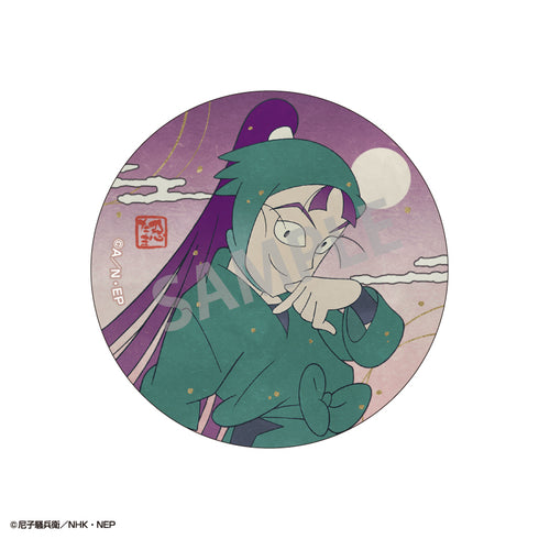 《忍者小丸子亂太郎》和紙風收藏徽章/KamiAni TOUCH 第1彈 會計委員會・禮儀委員會【BOX】