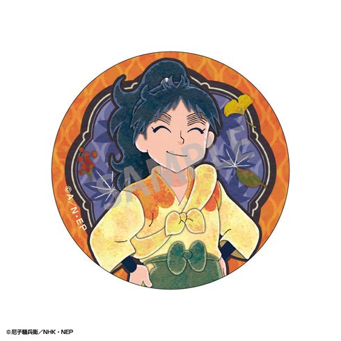 『忍たま乱太郎』トレーディング和紙風缶バッジ/カミアニTOUCH 秋の修学旅行実行委員会【BOX】