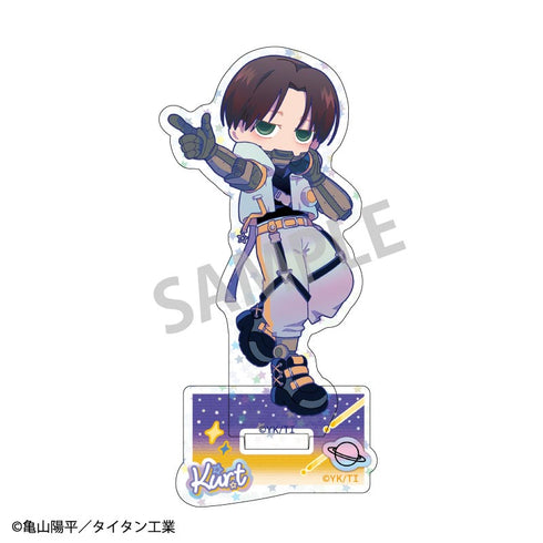 『銀河特急 ミルキー☆サブウェイ』ホログラムミニアクリルスタンド カート/描き起こし第3弾 COSMOS☆IDOL
