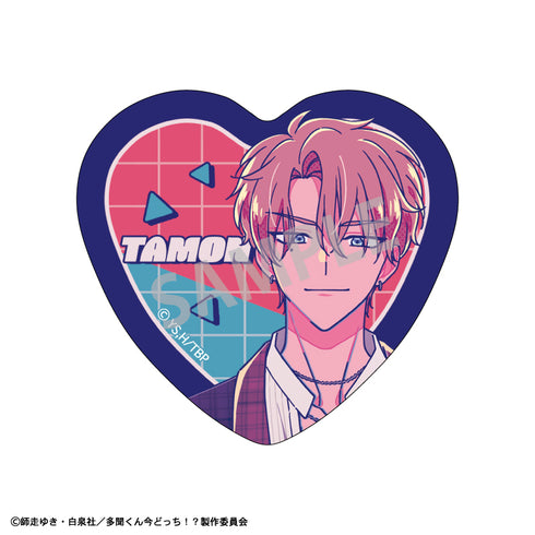 『多聞くん今どっち!?』トレーディングハート型缶バッジ/カミアニTOUCH【BOX】【202610再販】