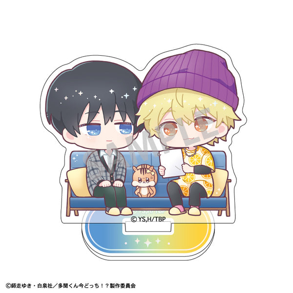 『多聞くん今どっち!?』ミニアクリルスタンド 坂口桜利&石橋ナツキ/エピソードセレクション(描き起こし)【202610再販】
