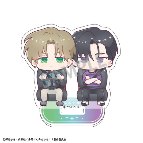 『多聞くん今どっち!?』ミニアクリルスタンド 橘 敬人&甲斐倫太郎/エピソードセレクション(描き起こし)【202610再販】