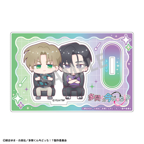 『多聞くん今どっち!?』ミニアクリルスタンド 橘 敬人&甲斐倫太郎/エピソードセレクション(描き起こし)【202610再販】