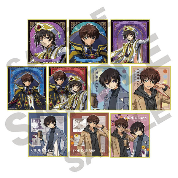 『コードギアス 反逆のルルーシュ』トレーディングミニ色紙【BOX】【202510再販】