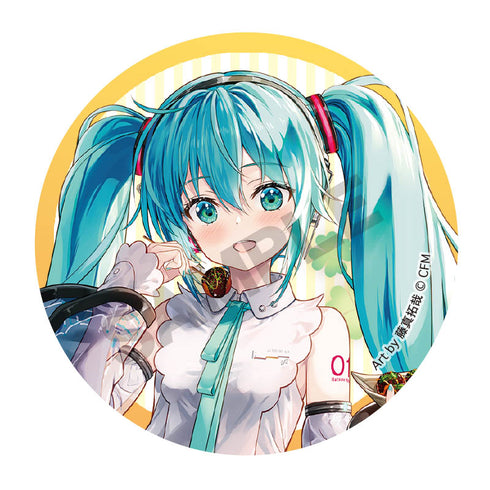 『初音ミク』缶バッジ2個セット バースデー&たこやき