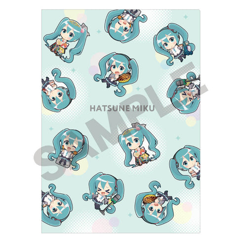『初音ミク』シングルクリアファイル ミニキャラ ミント