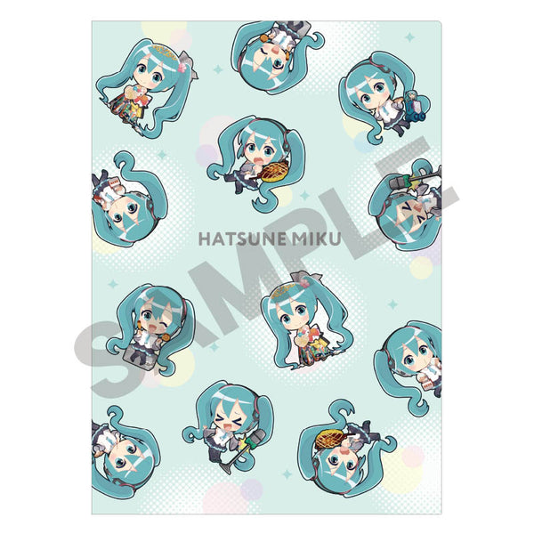 『初音ミク』シングルクリアファイル ミニキャラ ミント