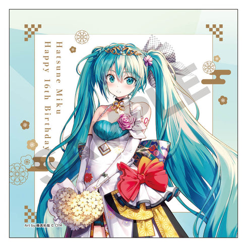 『初音ミク』クッションカバー バースデー