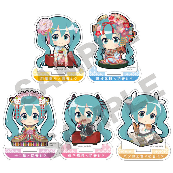 『初音ミク』トレーディングアクリルスタンド 京都 BOX