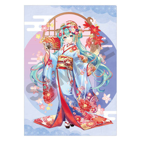 『初音ミク』シングルクリアファイル 舞妓体験