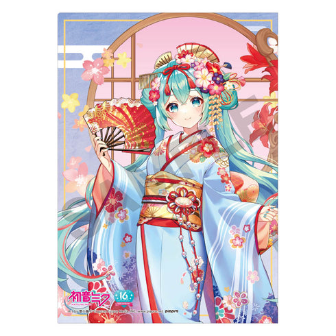 『初音ミク』シングルクリアファイル 舞妓体験