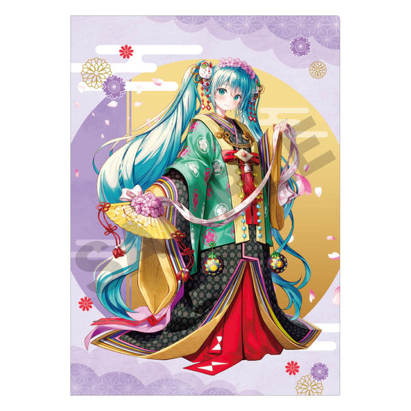 『初音ミク』シングルクリアファイル 十二単