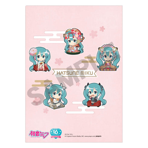 『初音ミク』シングルクリアファイル ミニキャラ ピンク