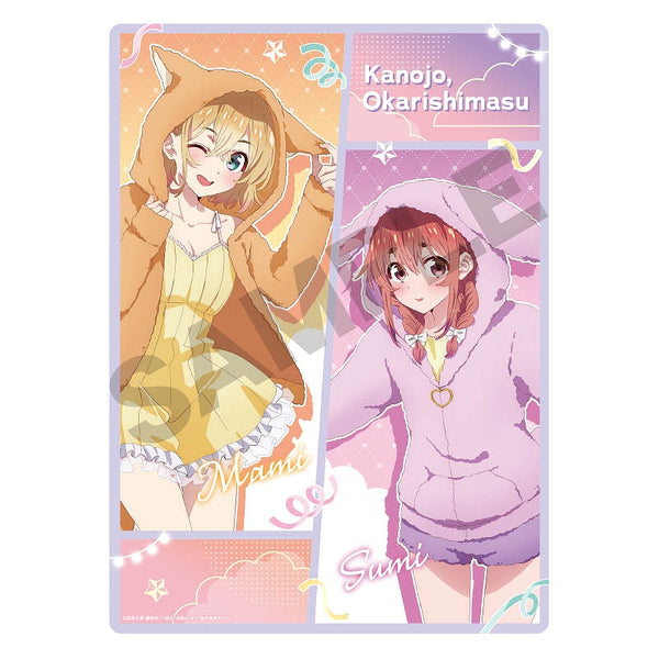 『彼女、お借りします』下敷き 七海麻美&桜沢墨 けもみみパーカー