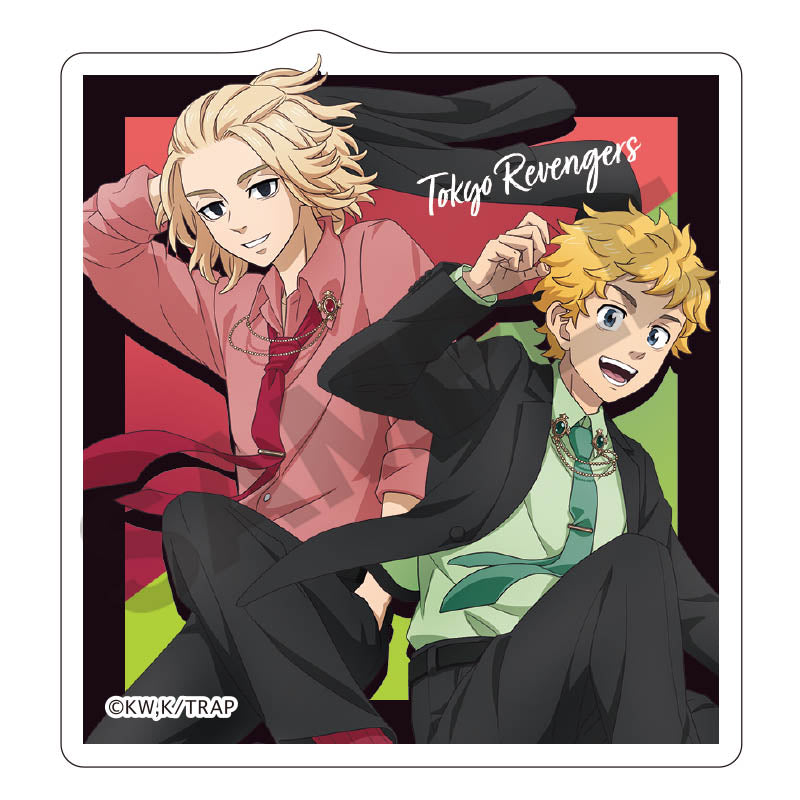 東京リベンジャーズ』アクリルクリップ 花垣武道 佐野万次郎 スーツ