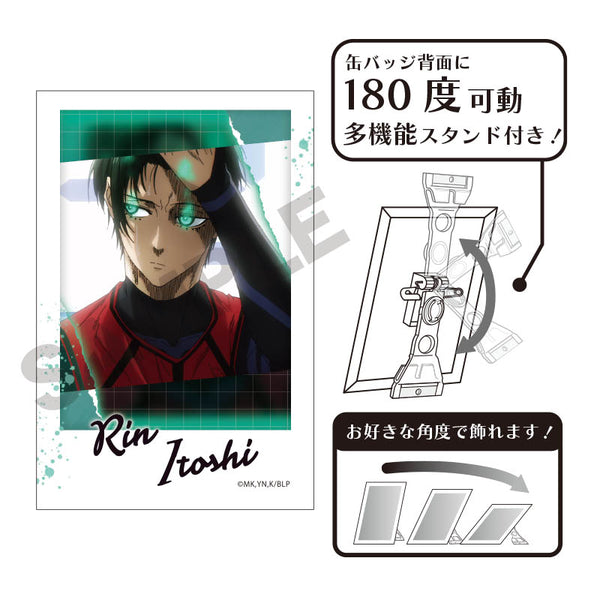 『ブルーロック』フォトジェニ缶バッジ 糸師凛 グリッド