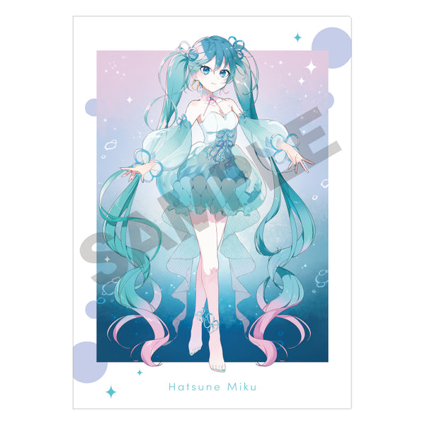 『初音ミク』シングルクリアファイル クラゲドレス